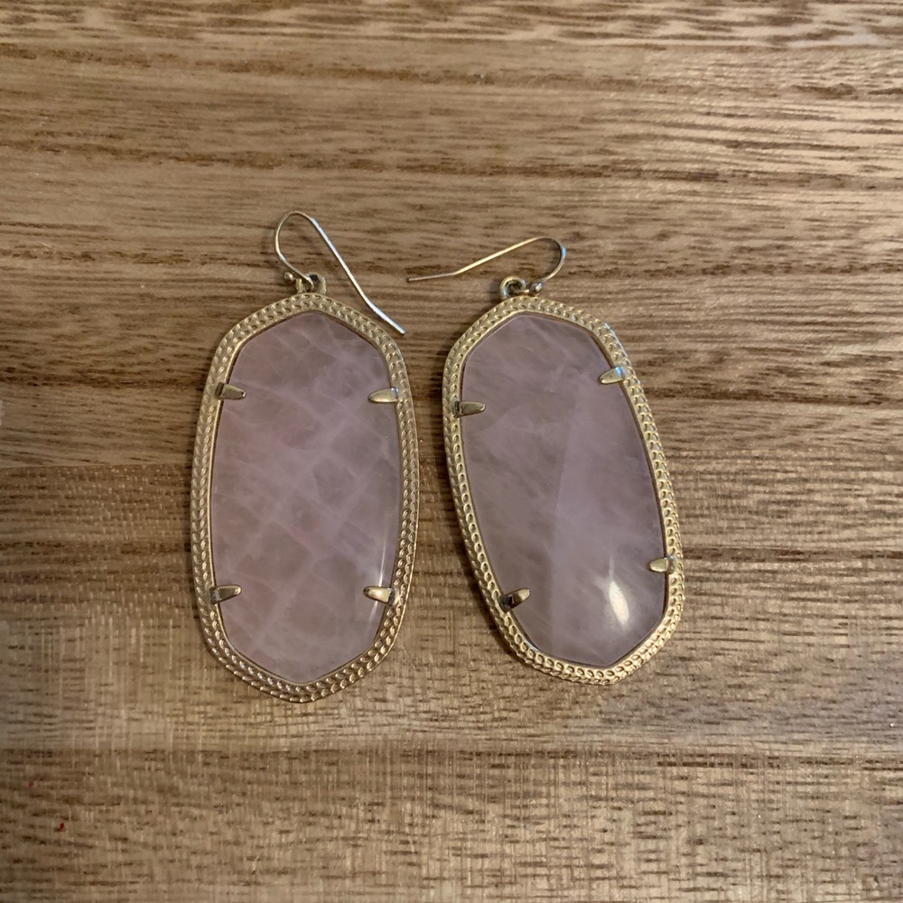 Kendra Scott Pink Danielle Earrings